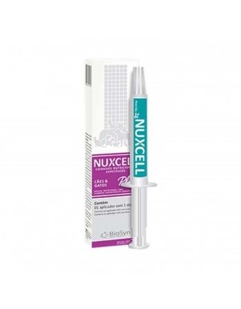 Nuxcell Plus - Suplemento de Vitaminas para Cães e Gatos Biosyn