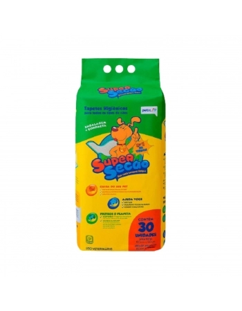 TAPETE HIGIENICO SUPER SECAO COM 30 UND