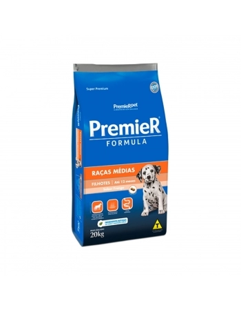 PremieR Formula Raças Médias Cães Filhotes Sabor Frango 20 kg