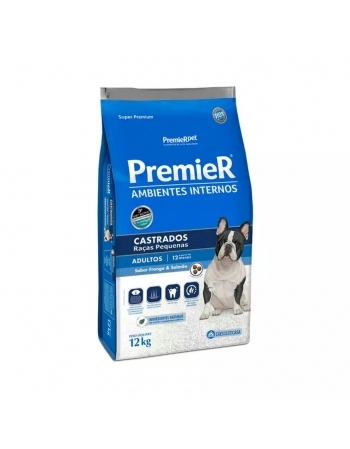 PremieR Ambientes Internos Castrados Cães Adultos 12 kg