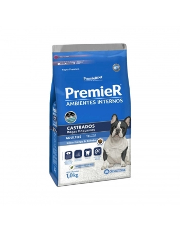 PremieR Ambientes Internos Castrados Cães Adultos 1 kg