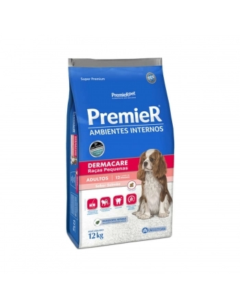 PremieR Ambientes Internos Dermacare – Cães Adultos Sabor Salmão 12 kg