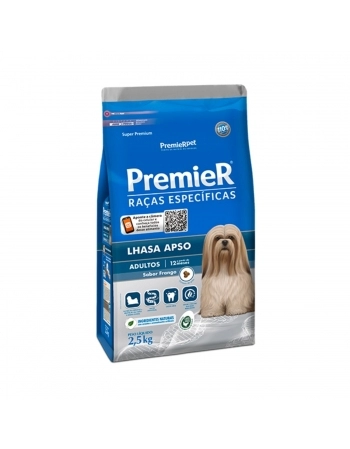 RAÇAS ESPEC LHASA APSO ADULTO 2,5 KG