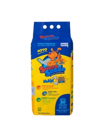 TAPETE HIGIENICO SUPER MAX COM 30