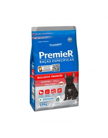 RAÇAS ESPEC BULLDOG FRANCES FILH 1KG