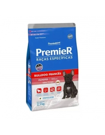 RAÇAS ESPEC BULLDOG FRANCES FILH 2,5KG