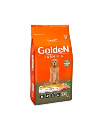 GoldeN Formula Cães Adultos Salmão & Arroz 15KG