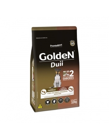 GOLDEN DUII MINI BITS CARNE E FRANGO 3KG