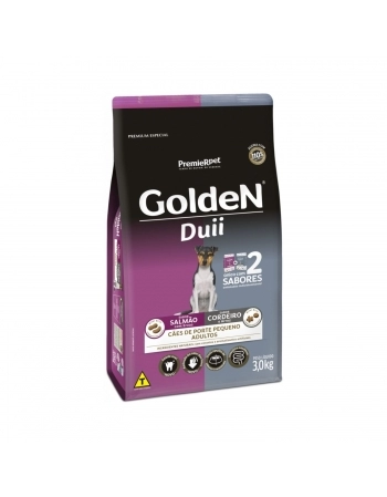 GoldeN Formula Duii Cães Adultos Peq. Porte Salmão com Ervas & Cordeiro E Arroz 3 Kg