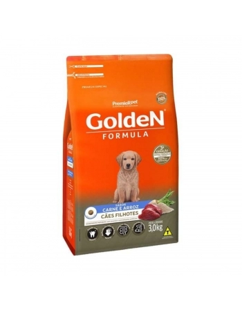 GOLDEN FILHOTE CARNE 3KG