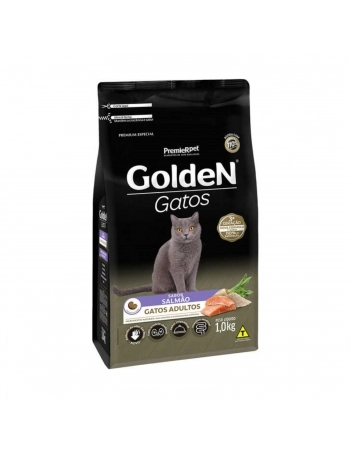 GoldeN Gatos Adultos Salmão 1KG