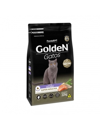 GoldeN Gatos Adultos Salmão 3KG