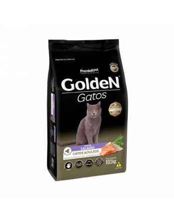 GoldeN Gatos Adultos Salmão 10,1 KG