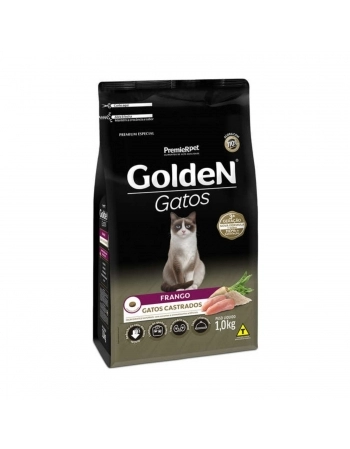 GoldeN Gatos Castrados Frango 1 Kg