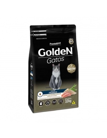 GOLDEN GATO AD CASTRADO SENIOR 3 KG