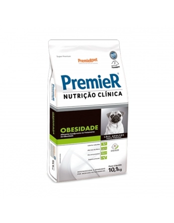 PremieR Nutrição Clínica Obesidade Cães Porte Pequeno 10,1 KG