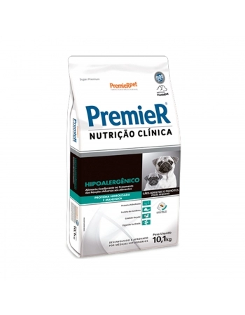 PremieR Nutrição Clínica Hipoalergênico Mandioca Cães Porte Pequeno 10,1 Kg