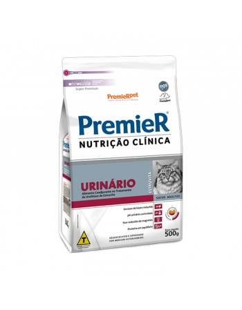 PremieR Nutrição Clínica Gatos – Urinário Estruvita 0,5KG