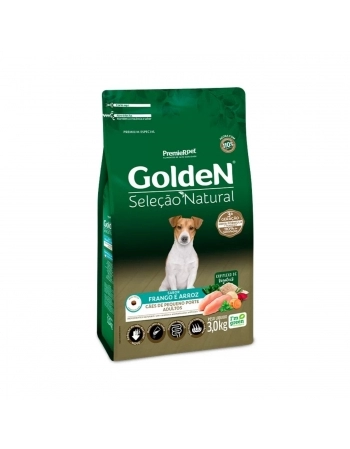 GOLDEN SELEÇÃO NAT CAES AD MINI BITS 3KG
