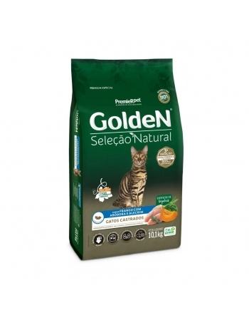 GOLDEN SEL NAT GATO CASTR ABOBORA 10,1KG