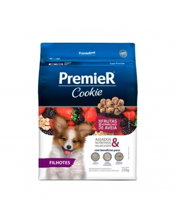 PremieR Cookie Frutas Vermelhas & Aveia Filhotes 250 G