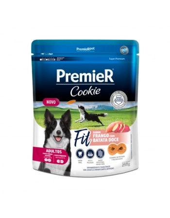 PremieR Cookie Cães Adultos Fit Frango com Batata Doce 250G