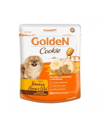 GoldeN Cookie Cães Adultos Banana, Aveia e Mel 0,350 G