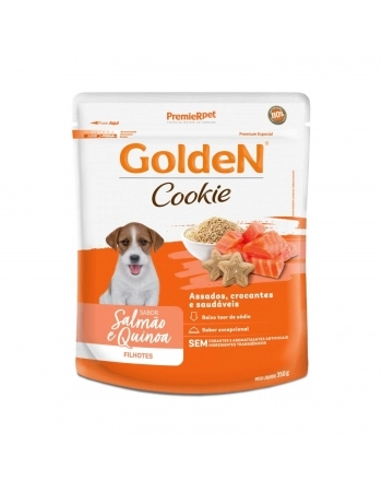 GOLDEN COOKIE CAES FILH SALMAO & QUINOA 350G
