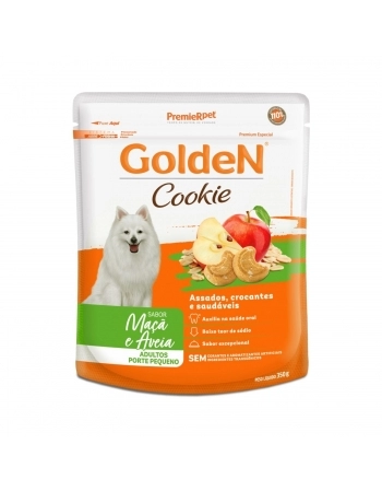 GOLDEN COOKIE CAES AD PEQ PORTE MAÇA E AVEIA 350G