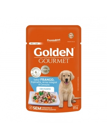 GoldeN Gourmet Cães Filhotes sabor Frango 85 G