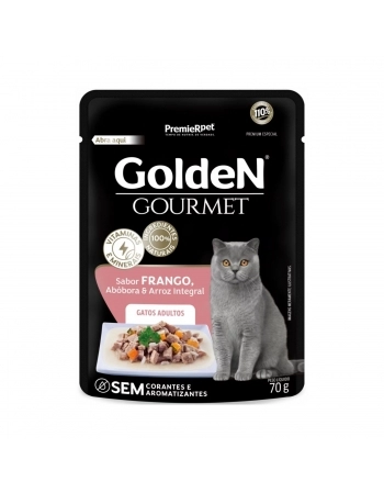 GoldeN Gourmet Gatos Adultos sabor Frango 70 G