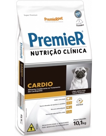 PREMIER NUTR CLIN CARDIO PORTE PEQUENO 10,1 KG