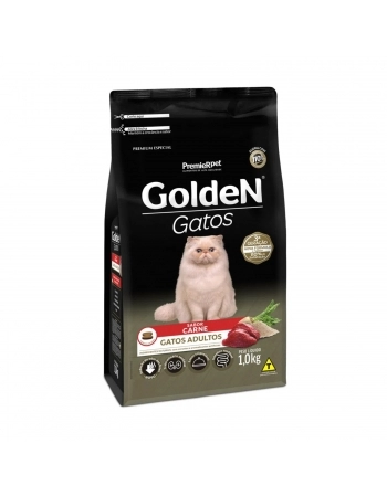 GoldeN Gatos Adultos Sabor Carne 1 KG
