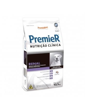 PremieR Nutrição Clínica Cães Adultos Porte Médio & Grd Renal 10,1 KG