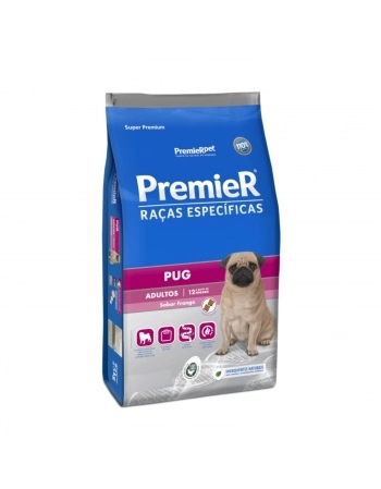 PremieR Raças Específicas Pug Adultos Porte Pequeno Frango 1 KG