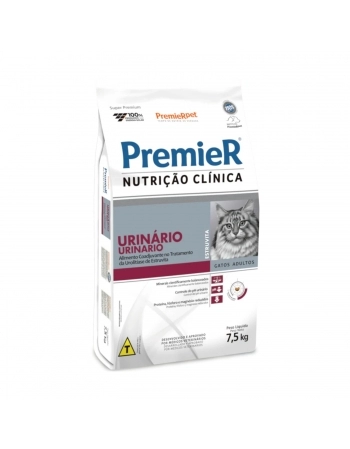 PREMIER NUTR GATO URINÁRIO ESTRUVITA 7,5 KG