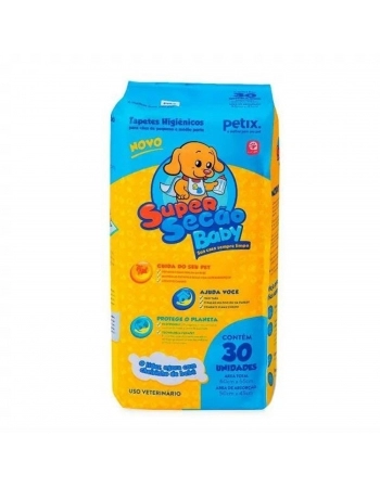 TAPETE HIGIENICO SUPER BABY C/ 30