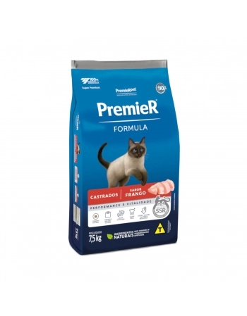 PREMIER FORM GATO CASTRADO FRANGO 7,5 KG