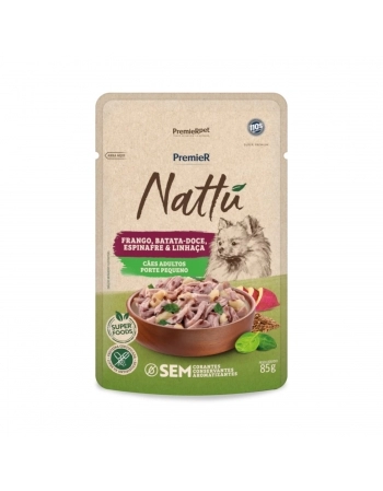 PREMIER GOURMET NATTU CAES AD PP FRAN/BAT DOCE 85GR