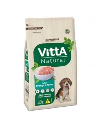 VITTA NATURAL FILHOTE FRANG/CEREAIS 15KG