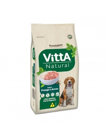 VITTA NATURAL CAES AD RAÇAS PEQ FRANGO 3 KG