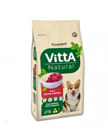 VITTA NATURAL CAES AD RAÇAS PEQ FRANGO 3 KG