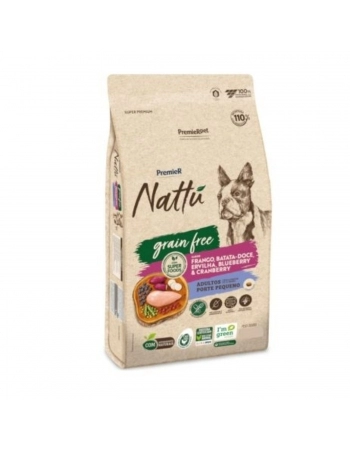 PREMIER NATTU GRAIN FREE CAES AD PORTE PEQ 2,5 KG