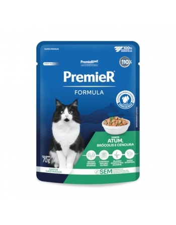 PREMIER GOURMET GATOS AD CASTR ATUM 70 G