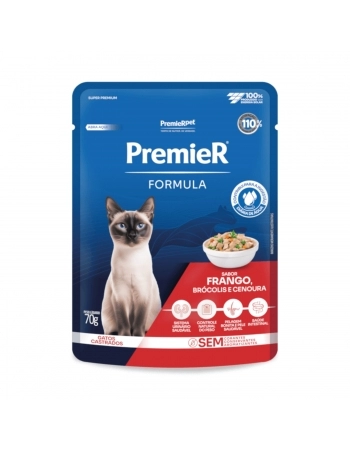 PREMIER GOURMET GATOS AD CASTR ATUM 70 G