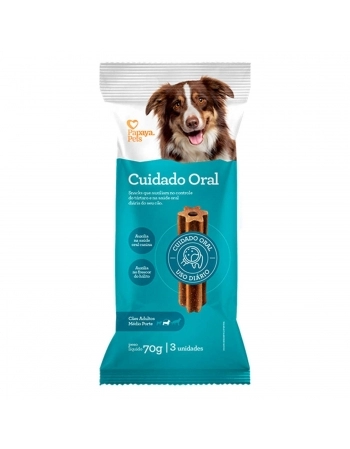 Snack Cuidado Oral para Cães Adultos de Porte Médio 70 g