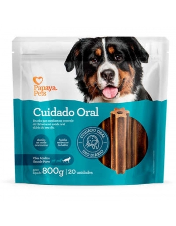 Snack Cuidado Oral para Cães Adultos de Porte Grande 800 G
